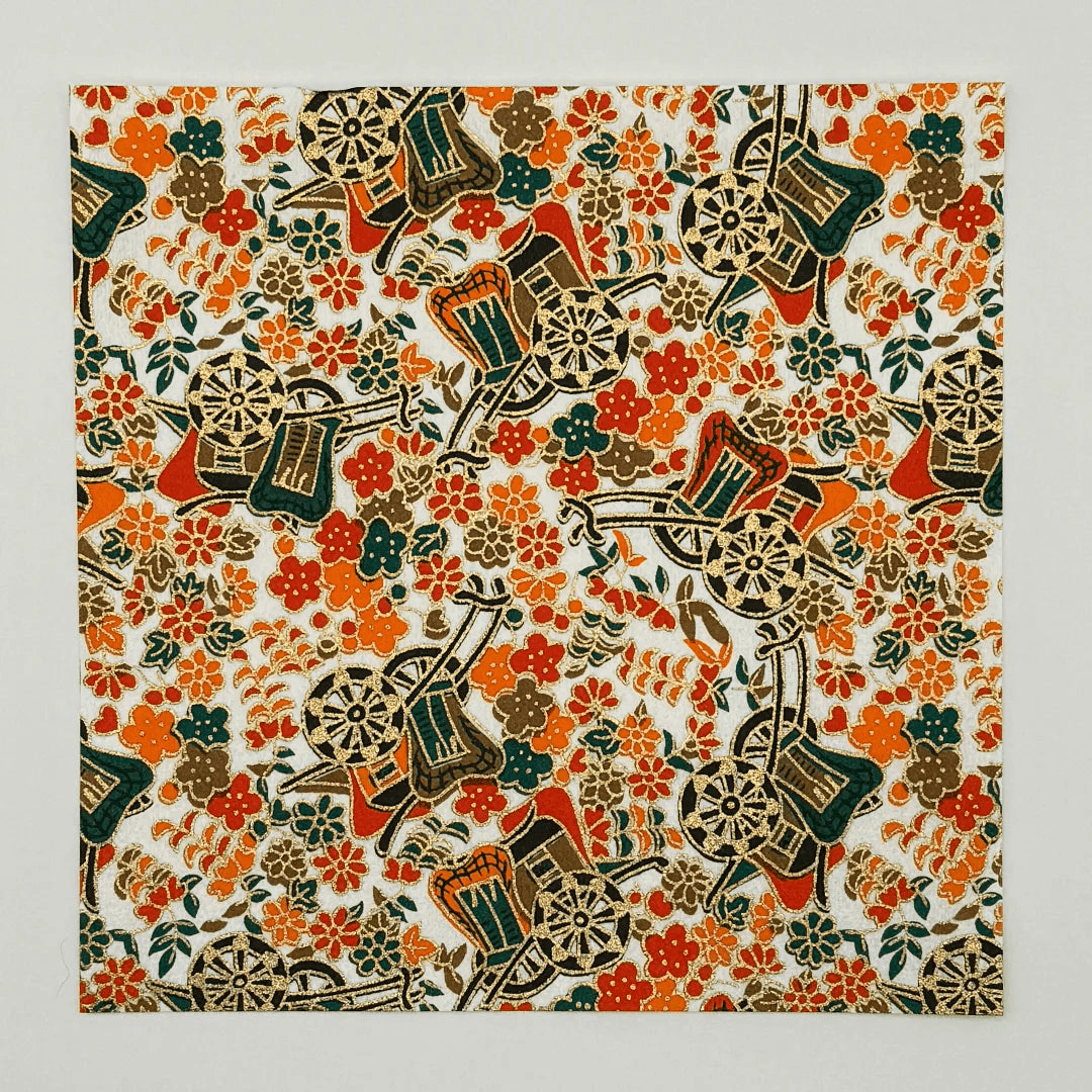 Yuzen Chiyogami Paper 15cm - Bizzi Art