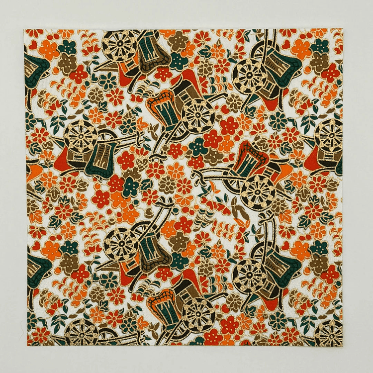 Yuzen Chiyogami Paper 15cm - Bizzi Art