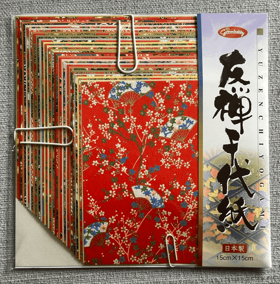 Yuzen Chiyogami Paper 15cm - Bizzi Art