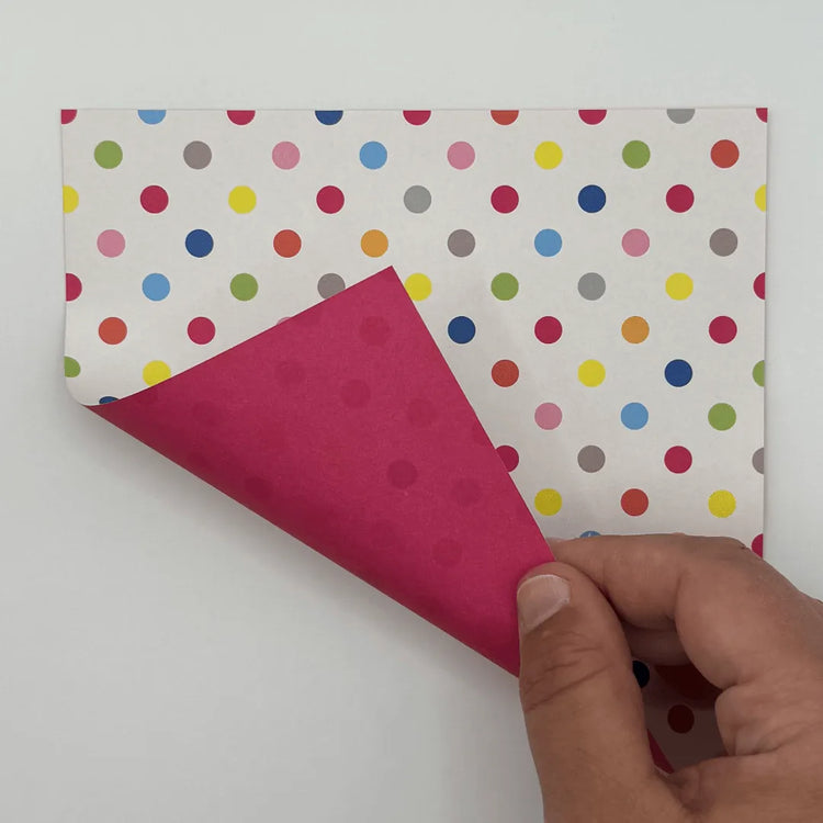 Dot Chiyogami Colourful 15cm - Bizzi Art